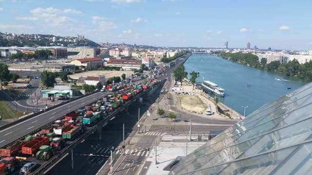 Autoroute A7 à Lyon