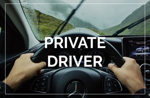 Private Driver button link